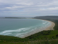 Tautuku Bay on Catlins Coast Tautuku Bay on Catlins Coast