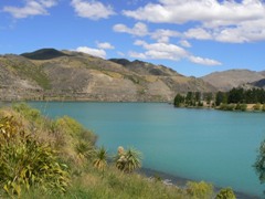 Lake Dunstan at Cromwell