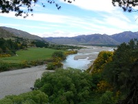 Magnificent Waiau River near Hanmer Springs Magnificent Waiau River near Hanmer Springs