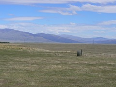 Barren landscape of the Mackenzie Country Barren landscape of the Mackenzie Country