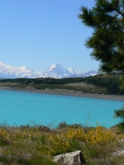 Mt Cook beyond Lake Pukaki