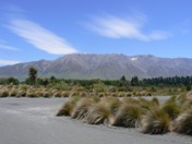 Entrance to Terrace Downs looking at Mt Hutt range