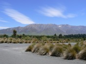 Entrance to Terrace Downs looking at Mt Hutt range Entrance to Terrace Downs looking at Mt Hutt range