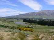 Terrace Downs golf course beside the Rakaia Gorge Terrace Downs golf course beside the Rakaia Gorge