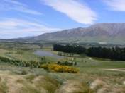 Terrace Downs golf course beside the Rakaia Gorge