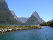 Milford Sound from the quay Milford Sound from the quay