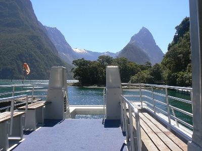 Late afternoon at Milford Sound Late afternoon at Milford Sound