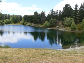 Pinders Pond at Teviot near Roxburgh