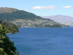 Western edge of Queenstown