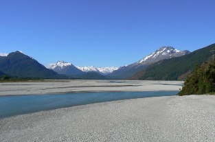 Views from the Dart River bridge